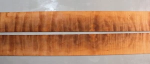 "Juego de Lados de Guitarra Tablero Acolchado Madera de Arce Luthier Supply 36,9""x4,95""x0,1" - Imagen 1 de 4