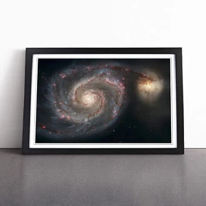 Spiral Galaxy Space Wall Art Print Framed Canvas Picture Poster Decor - Picture 1 of 7
