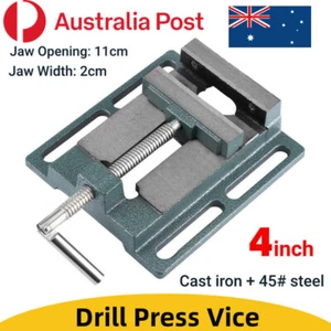Heavy Duty 4" Drill Press Vice Milling Drilling Clamp Machine Vise Tool AU - Picture 1 of 12