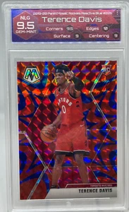 Terence Davis 2019-20 Mosaik Rookie reaktiv blau Prizm NLG 9,5 Edelstein neuwertig - Bild 1 von 6