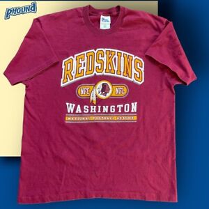 Vintage Washington Redskins T Shirt XL Pro Player NFL Football Burgundy 90s