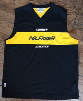 Camiseta sin mangas con logotipo de Tommy Hilfiger de colección sin mangas negra talla XL Foto 1 de 4