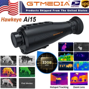 GTMEDIA AI 384x288 Thermal Imaging Monocular Handheld IR Night Vision Goggles US - Picture 1 of 24
