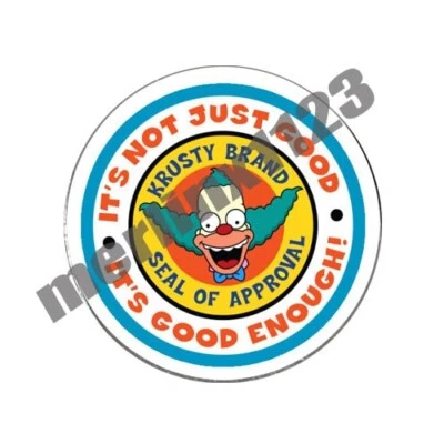 NO BRAND Simpsons Krusty Seal of Approval Golf Ball Marker Novelty Gift