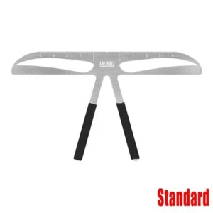 3D Brow Stencil Shaper Tattoo Eyebrow Kit Ruler Balance Template Tool -Standard - Picture 1 of 3