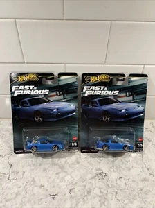 Nissan 180SX Tipo X 2024 Hot Wheels Premium Fast & Furious Mix 4 1996 ¡Lote de 2! - Imagen 1 de 2