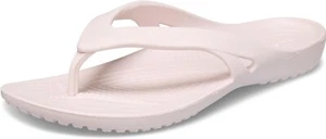 Crocs womens Kadee Ii Flip Flop, Barely Pink - Picture 1 of 6