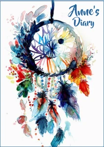 2024-2025 financial year diary personalised with your name dreamcatcher A5 - Picture 1 of 5