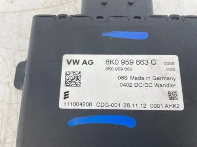 MODULO COMANDO FRENO A MANO AUDI A8 D4 2013 4H2,4H8,4HC,4HL 4H0 907 801 F - Immagine 1 di 4