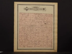 Missouri, mappa della contea di Morgan, 1905 Richland Township N4#15 - Foto 1 di 1