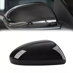 Black Right Passenger Side Rearview Mirror Cover Cap For Mazda 3/2 2010-2013 New - Foto 1 di 6