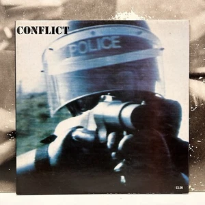 CONFLICT – THE UNGOVERNABLE FORCE LP EX/EX- 1984/85 UK 2nd MORTARHATE MORT 6 - Foto 1 di 4