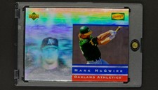 1995 UD Upper Deck Denny's Holo #16 Mark McGwire Oakland Athletics Hologram
