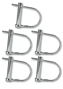 Fast Wing Bolt for Earth Drills 5 pcs Made of High Quality Spring Steel