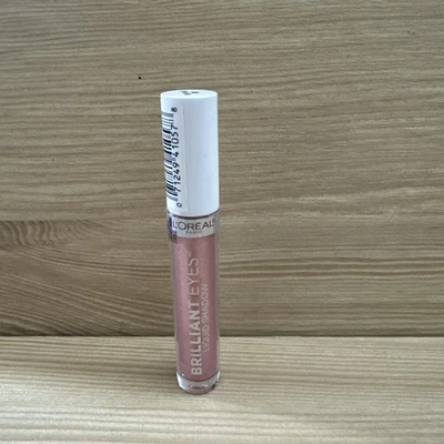 L'Oreal Paris Makeup Brilliant Eyes Shimmer Liquid Eye Shadow 430 Blush Jewel - Image 1 of 4