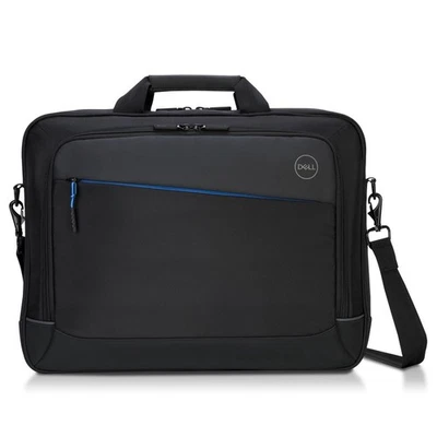 Maletín profesional Dell 14, negro para computadora portátil de 14" y bolsa con lengüeta J1V9M con correa Foto 1 de 4