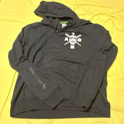 Camiseta con Capucha Sting Bam Bam Bigelow WWE AEW Usada Calce Fino Foto 1 de 4