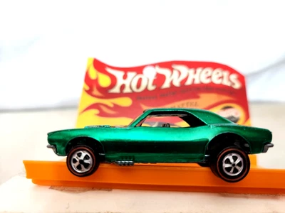 风火轮 Redlines 定制科迈罗美国绿色原装近乎 Blister 完好 — 第 1/4 张图片