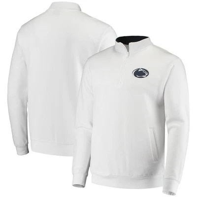 Men's Colosseum White Penn State Nittany Lions Tortugas Logo Quarter-Zip Jacket - Image 1 of 4