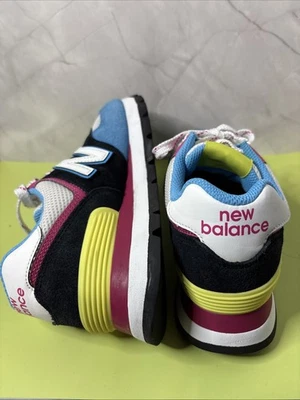 Zapatillas Mujer New Balance 574 Rosa/Azul Blanco Talla 6 Nuevas Foto 1 de 4