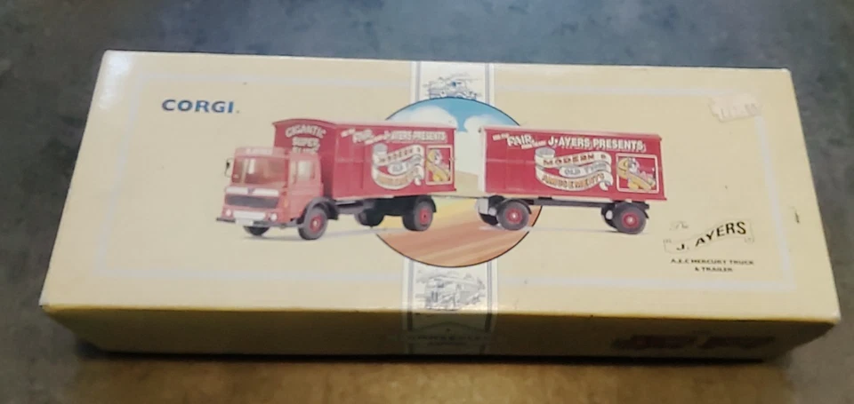 Corgi 97893 Classic Commercials J Ayers A.E.C Mercury Truck & Trailer Limited - Imagem 1 de 4