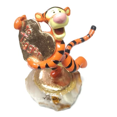 Vintage Rare Disney Tigger Figurine Ron Lee Valentine Signed #MM1510 - Image 1 of 4