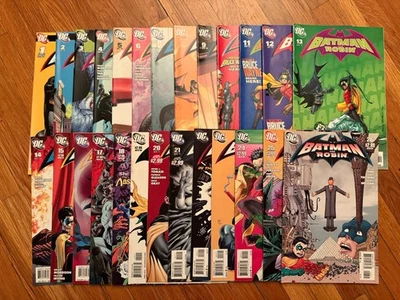 BATMAN AND ROBIN 1-26 COMPLETE SET  GRANT MORRISON FRANK QUITELY 2009 VG+ - Image 1 of 4