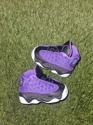 Talla 2c - Air Jordan 13 Retro (TD) FD4647 501.   Veneno púrpura  Foto 1 de 4