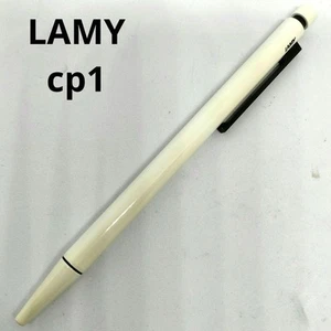 LAMY CP1 Ballpoint Pen White Black Single Color Writing Instrument Used - Picture 1 of 2