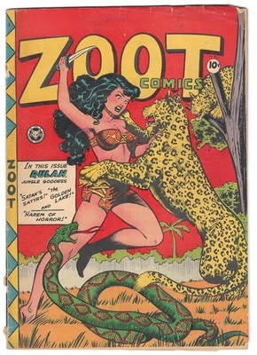 Zoot Comics # 13B (FR/GD 1.5) junio 1948. GGA cubierta y arte. Rulah. Foto 1 de 4