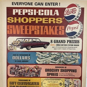 RETRO Junk Catalogue Magazine Star Canada 60s Advert Pepsi Cola Coke Retarded - Imagen 1 de 11
