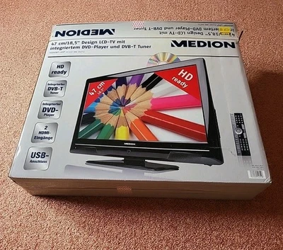 Medion LCD TV mit DVDplayer Fernseher 47cm - Bild 1 von 4
