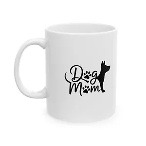 Dog Mom Elegant Mothers Day Ceramic Coffee Mug High Quality Gift for Dog Mom - Picture 1 of 13