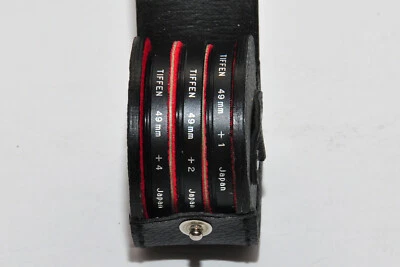 Tiffen 49mm Close up filter set +1 +2 +4 with case appears to be unused - Image 1 of 2