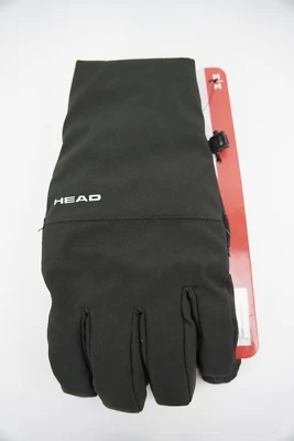 Novo Par de Luvas Híbridas Impermeáveis Masculinas À Prova de Vento On Card Head M Preto Médio - Imagem 1 de 4