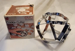 Eva Lundgreen Rolling Metal Cookie Cutter New in Box HEART, CROSS, SPADE,DIAMOND - Picture 1 of 6