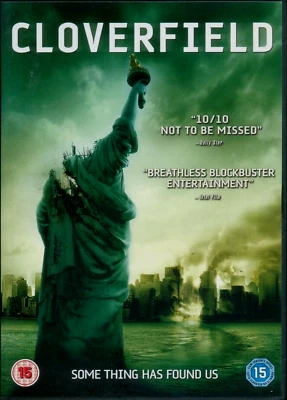 Cloverfield (DVD-2008, 1-Disc) Region 2. "BREATHLESS BLOCKBUSTER ENTERTAINMENT" - Image 1 of 4