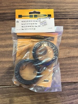 HPI Racing 4754 RACING SLICK BELTED TIRES 24mm (35R) DISCONTINUED (MK122) - Image 1 of 2