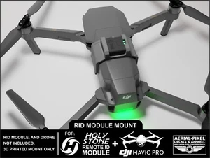 DJI Mavic Pro Holy Stone montaggio modulo ID remoto (modulo RID non incluso) - Foto 1 di 6