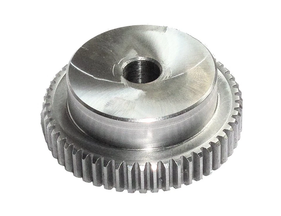 20 Zähne, Modul 2, Zahnrad Stirnrad  Edelstahl 1.4305 gefräst, Bohrung Ø12 V2A - Bild 1 von 1
