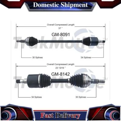 Front CV Axle Drive Shaft Joint For Oldsmobile Alero 2000 2001 2002 2003 2004 - Image 1 of 3