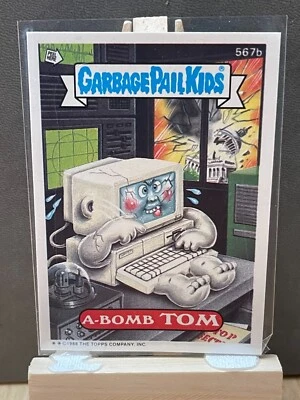 1988 Topps Garbage Pail Kids A-Bomb Tom #567b - Series 14 - Image 1 of 2