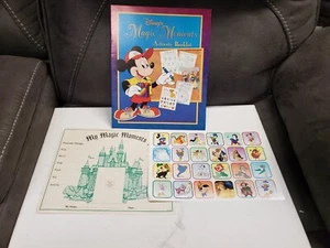 Disney's Magic Moments Activity Booklet 1995 New w/Stickers & My Magic Moments - Picture 1 of 7