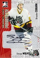 2005-06 ITG Heroes and Prospects Auto Series Two #BC Braydon Coburn