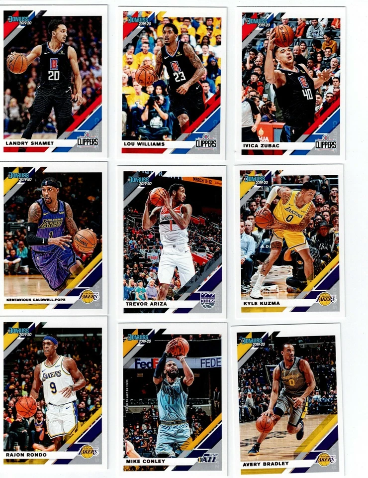 2019-20 DONRUSS BASKETBALL COMPLETE YOUR SET U PICK - Image 1 of 1