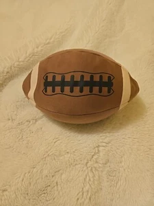 Moshi Microbead Browm Football Brentwood Originals Plush Pillow Animal - Picture 1 of 5