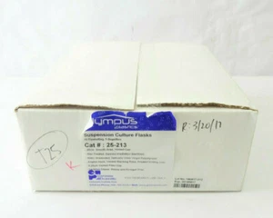 Olympus Plastics Suspensions Culture Flasks 1 Case 25-213 (50 Flasks Total) - Picture 1 of 2