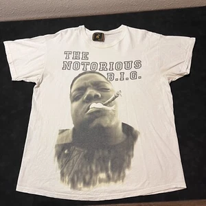 VTG The Notorious BIG Biggie Smalls Big Face Rap Tee Brooklyn Mint T-Shirt Sz XL - Bild 1 von 6