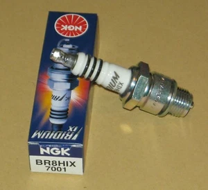 Bougie D'Allumage NGK Iridium BR8HIX pour piaggio ape 50 Mélange Cross Country - Photo 1/1