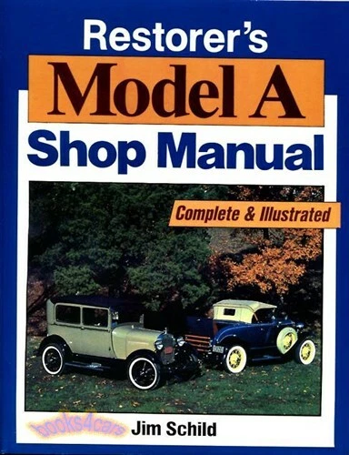 Modelo A Ford Restoration Manual Guía Tienda Libro Servicio Reparación - Imagen 1 de 1